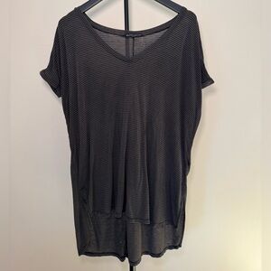 Brandy Melville Vintage Distressed Striped Tee